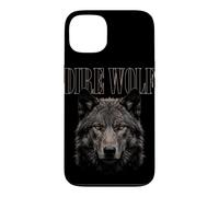 Carcasa para iPhone 13 Lobo Dire Cara Luz De Luna Bosque Fauna Silvestre Naturaleza