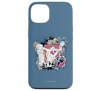 Carcasa para iPhone 13 Looney Tunes Taz Breaks Doors