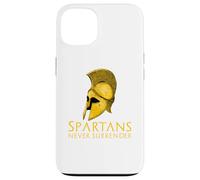 Carcasa para iPhone 13 Los espartanos Nunca se rinden - Historia Griega Antigua Esparta