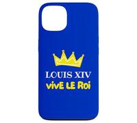 Carcasa para iPhone 13 Louis XIV Vive le ROI de France Couronne Histoire Versailles