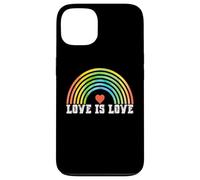 Carcasa para iPhone 13 Love is Love Rainbow Vintage Pride LGBTQ