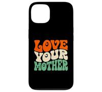Carcasa para iPhone 13 Love Your Mother Earth Day Retro Ambientalista Planeta