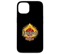 Carcasa para iPhone 13 Loved by Him Cita Cristiana Religiosa corazón Jesús Amor