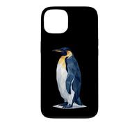 Carcasa para iPhone 13 Low Poly Emperor Penguins Geometric Art