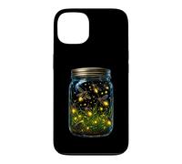 Carcasa para iPhone 13 Luciérnagas En Tarro Lindo Relámpago Insectos Noche Brillante