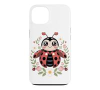 Carcasa para iPhone 13 Lucky Little Ladybug Bug Insect Garden Cute