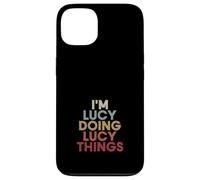 Carcasa para iPhone 13 Lucy Name Lucy Personalized Name First Given