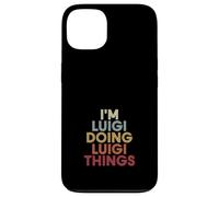 Carcasa para iPhone 13 Luigi Name Luigi Personalized Name First Given