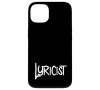 Carcasa para iPhone 13 Lyricist Hip Hop Rap Music Poetry Poem Writer Lyricism MC