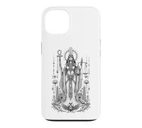 Carcasa para iPhone 13 Maat Pluma Verdad Antiguo Egipcio Equilibrio Mito Arte