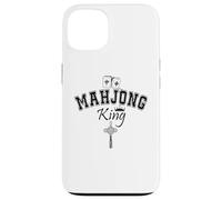 Carcasa para iPhone 13 Mahjong King of Tiles Mens Mahjaholic Men It's Mahjong Time