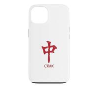 Carcasa para iPhone 13 Mahjong Lovers Crak Red Dragon Símbolo Azulejos Puntos Bam Kung