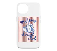 Carcasa para iPhone 13 Mahjong Social Club Gráfico Jugar Mahjong Amantes del Juego