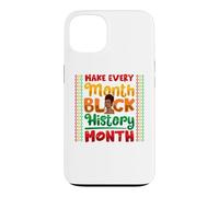 Carcasa para iPhone 13 Make Every Month Black History Month Melanina Mamá Mujeres Niñas