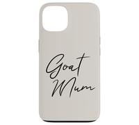 Carcasa para iPhone 13 Mamá Cabra, Divertida, Estilo Guion