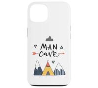 Carcasa para iPhone 13 Man Cave Mountain Arrow Theme para Hombres entusiastas