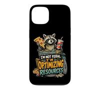 Carcasa para iPhone 13 Mapache Caótico Humor Oscuro Basura Diseño Urbano