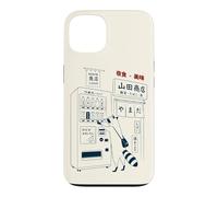 Carcasa para iPhone 13 Máquina Expendedora Japonesa Mapache Shibuya Tokio