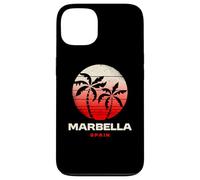 Carcasa para iPhone 13 Marbella España Palmera Andalucía Playa Puesta De Sol Diseño