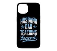 Carcasa para iPhone 13 Marido Papá Enseñando Leyenda Padres Día Maestro