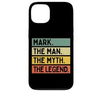 Carcasa para iPhone 13 Mark The Man The Myth The Legend - Cita Personalizada Divertida