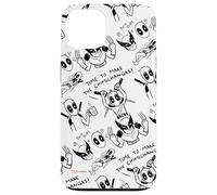 Carcasa para iPhone 13 Marvel Studios Deadpool & Wolverine Toony Doodles Pattern