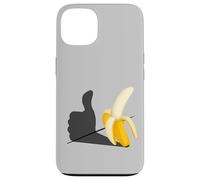 Carcasa para iPhone 13 Me Gusta el plátano optimista Pop-Art
