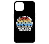 Carcasa para iPhone 13 Megalodon Fossil Teeth Just One More Shark Tooth Geologist
