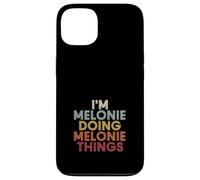 Carcasa para iPhone 13 Melonie Name Melonie Personalized Name First Given