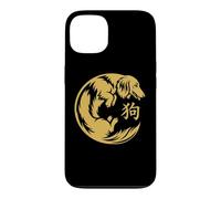 Carcasa para iPhone 13 Mens Women Chinese New Year of The Dog Long Haired Dachshund