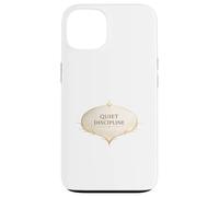 Carcasa para iPhone 13 Mentalidad de disciplina silenciosa