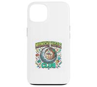 Carcasa para iPhone 13 Mentalidad energética del café de Midnight Hustle Club