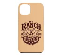 Carcasa para iPhone 13 Mi Rancho Mis Reglas Mi Sangre Legado Familiar
