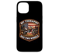 Carcasa para iPhone 13 Mi Terapeuta Tiene una Moto de Cross de Dos Ruedas Motocross American MX