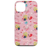 Carcasa para iPhone 13 Minions Big Heart All Over Print