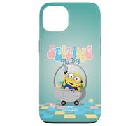 Carcasa para iPhone 13 Minions Easter Seizing The Day