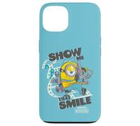 Carcasa para iPhone 13 Minions & Monsters James Show Me That Smile