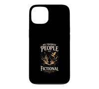 Carcasa para iPhone 13 Mis Personajes Favoritos Son Ficcion Amante de Libros