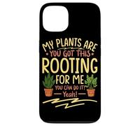 Carcasa para iPhone 13 Mis Plantas me están enraizando, Tienes Esto, Puedes Hacerlo, sí