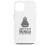 Carcasa para iPhone 13 Mitología vikinga - Quiero IR al Valhalla - Odin Paganism