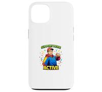 Carcasa para iPhone 13 Modo de Soporte Diseño de mentalidad Positiva Activa