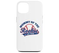 Carcasa para iPhone 13 Mom Baseball Mommy of The Rookie of The Year First Birthday