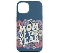 Carcasa para iPhone 13 Mom of The Year Retro Floral Cute Mother's Day Vintage