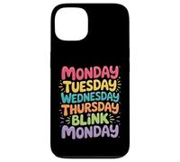 Carcasa para iPhone 13 Monday Tuesday Wednesday Thursday Blink Monday -