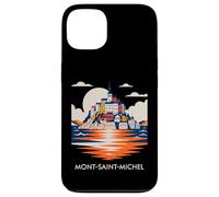 Carcasa para iPhone 13 Mont Saint Michel France Normandy Catholic Travel Lover