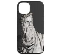 Carcasa para iPhone 13 Moses Miguel Ángel Estatua Renacentista Profeta Torá Biblia