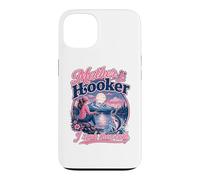 Carcasa para iPhone 13 Mother Hooker Fishing Mom Funny Angler Mama Lake Life