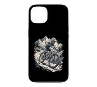 Carcasa para iPhone 13 Mountain Bike Rocks Trail Montañas Ciclismo