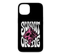 Carcasa para iPhone 13 Mountaineering Summit Or Die Peak Bagger Skull Climbing