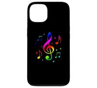 Carcasa para iPhone 13 Musical Instrument Song Key Treble Clef Pentagram Notes